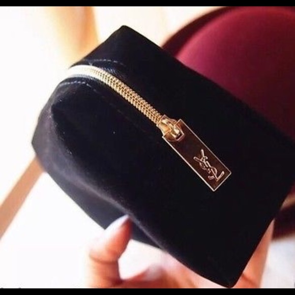 Ysl black velvet like material - Picture 3 of 5